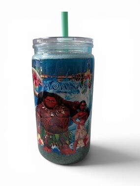 Moana 16 oz Beach Shimmer Acrylic Tumbler Custom Cup